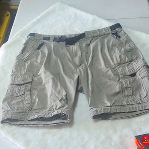 B.C. Clothing Men's Cargo Shorts Tan Color Size 36